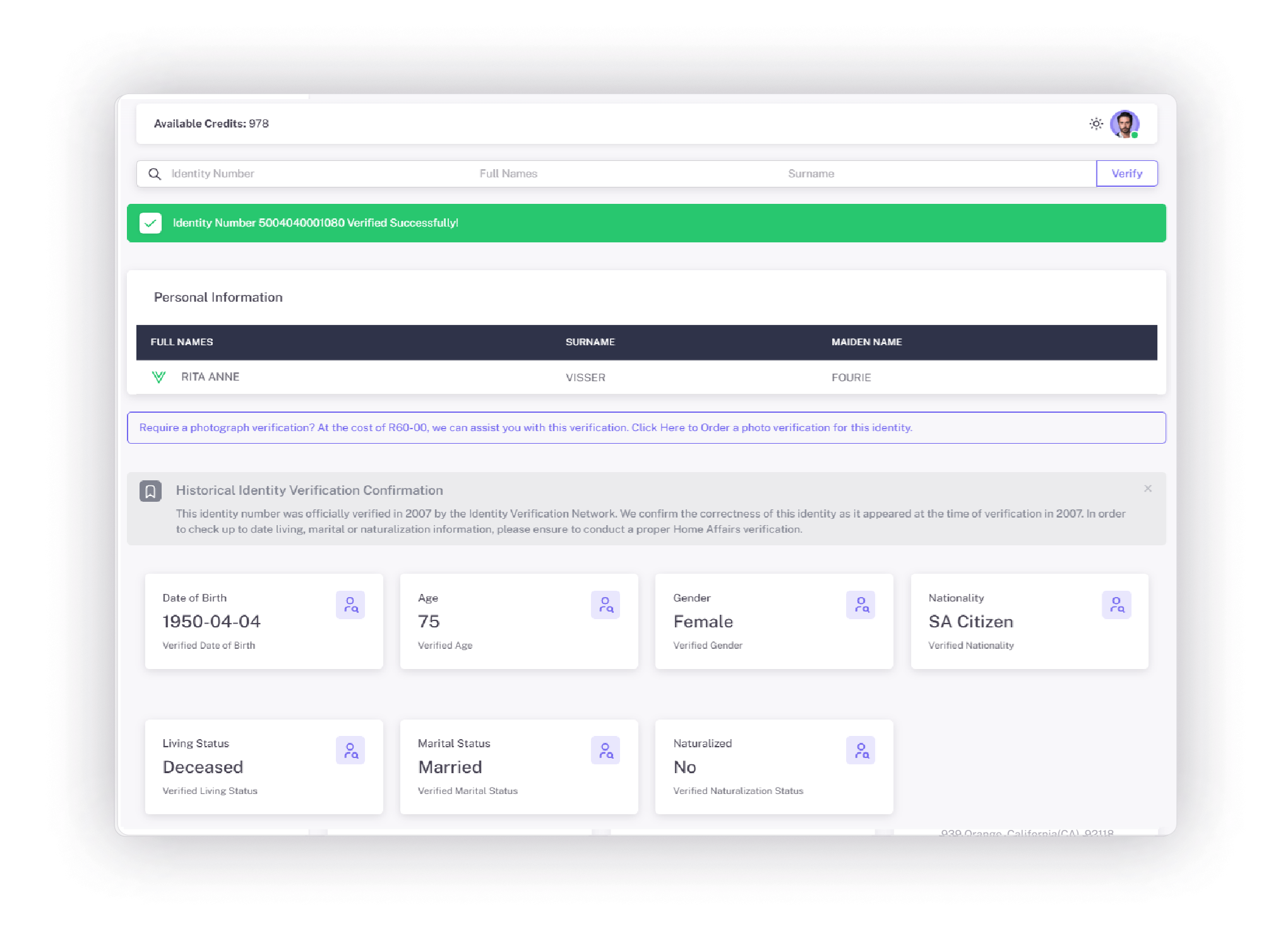 hero dashboard